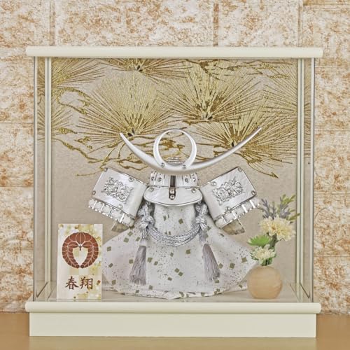 五月人形 コンパクト 上杉謙信公翔龍 兜ケース飾り 兜飾り 初節句 男の子